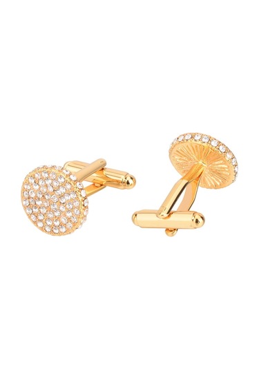 Suntek Kristal Yapay Elmas Kol Düğmeleri Erkek İş Vahşi Altın