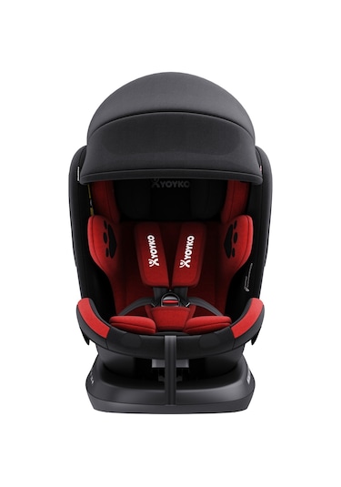 Yoyko Bear 360 Dönebilir Yatabilir İ-size 0-36 Kg Oto Koltuğu Isofıx/sıp/latch - Kırmızı