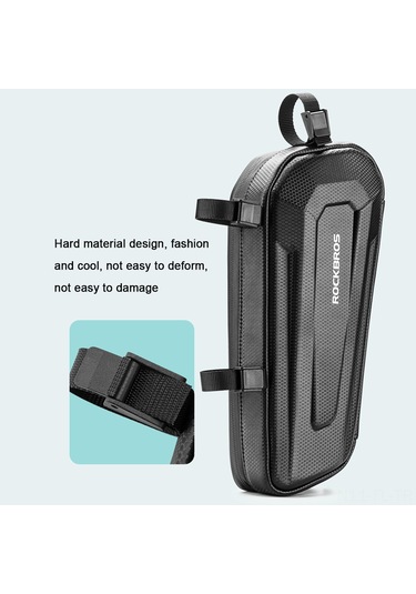 Lemestar Motosiklet Ön Kolu Sert Kılıf Çantası - 2.5l Kapasite, Saçma Kanca Tasarımı, Kırılmaya Dayanıklı Plastik+kumaş Malzeme