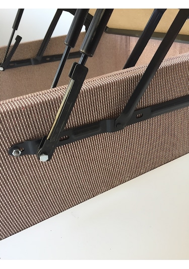 Bengimobilya Baza Başlık Standart Silinir Kumaş Model Kapiton Metal Transmisyo