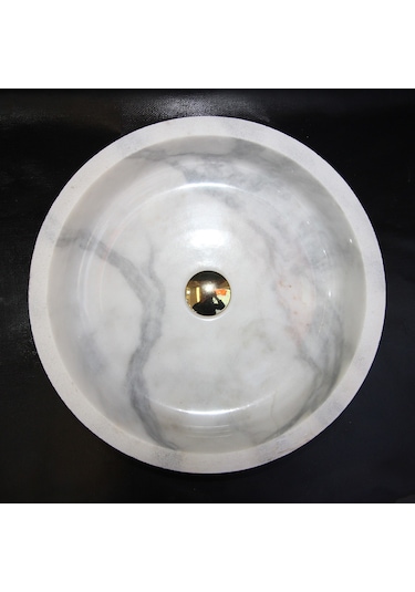 Afyon Beyaz Başlıklı Dışı Taramalı Lavabo