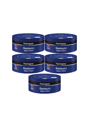 Neutrogena Norveç Formülü Besleyici Bakım Kremi 5 x 200 ML