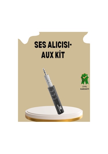 Mini Bluetooth Ses Adaptörü - Hoparlör, Araç Radyosu Ve Kulaklık İçin