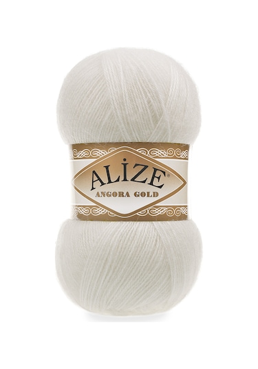 Alize Angora Gold El Örgü İpi (5 Li Paket) - 450-İnci