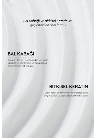 Botanics+ Onarıcı & Güçlendirici Bakım - Bal Kabağı Ve Bitkisel Keratin İçeren Bitkisel Saç Kremi
