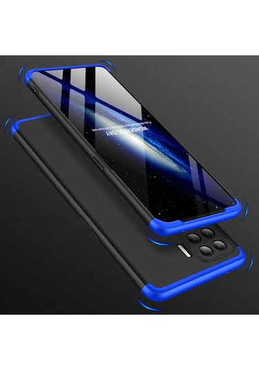 Teknomoda Oppo Reno 5 Lite Kilif 360 Derece Korumali 3 Parça Ays Kapak 515705053