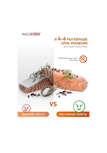 Multıstore Vakum Makinesi İçin Oluklu Poşetler 100 Adet. 185468374