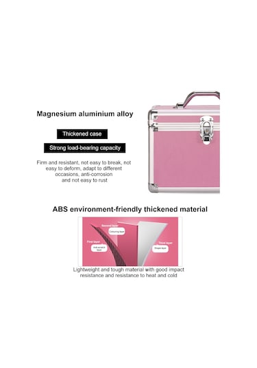 Mufunye Kozmetik Saklama Kutusu, Çok İşlevli, Bej