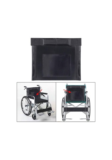 Suntek Tekerlekli Sandalye Arkalığı Veya Koltuk Siyah-arkalık Siyah Arkalık Diğer