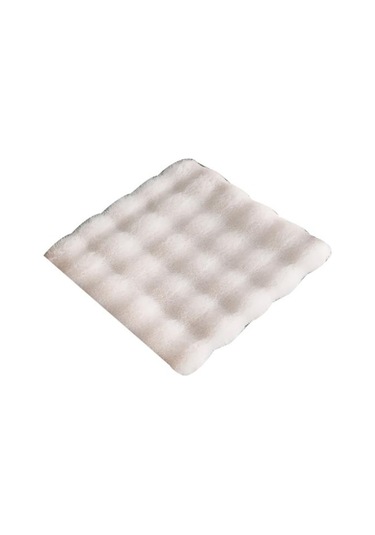 Beyaz Düz Renk Sandalye Minderi Aşınmaya Dayanıklı Ekstra Yumuşak Kalın Yıkanabilir Yemek Sandalyesi Minderi Kalınlaşmış Koltuk Pedi