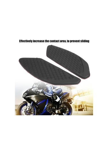 Xindoker Yamaha R1 2009-2014 Motor Güvenlik Paspası - Kauçuk Tank Kayma Engeli, Kontrolü Artırır, Zifiri Korur