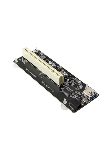 Pazly Pcı-e 1xten Pcıye Genişletme Adaptörü, Sürücüsüz, Güç Gerektirmeyen, Çok Amaçlı, 3.2x1.6x1.5cm