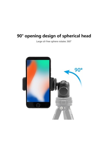 Sones Bexın K18a Mini 360 Derece Dönebilen Panoramik Metal Küresel Kafa