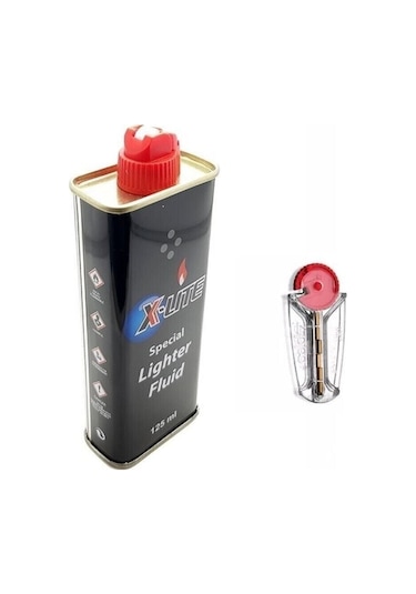 Tanem X-Lite Benzin Gazı (125ml) - Çakmak Taşı (6'lı)