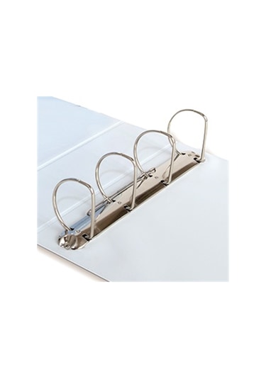 Firma Evrak Sunum Klasörü A4 Pvc 9 Cm 4 Halkalı 650 Yaprak 28x3 Beyaz