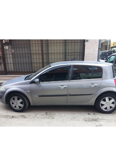 Renault Megane Hb 2 Krom Cam Çıtası 2002 - 2012 4 Prç.