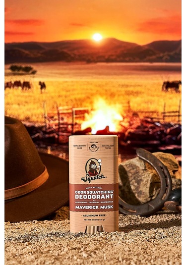Dr.squatch Maverick Musk Alüminyumsuz Stick Deodorant 75gr