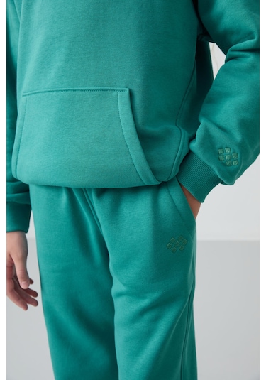 Tommy Life Deniz Yeşil Pamuklu İçi Tüylü Yumuşak Dokulu Standart Fit Nakışlı Kız Çocuk Eşofman Takım - 75162 Yeşil Tommy Life Deniz Yeşil Pamuklu İçi Tüylü Yumuşak Dokulu Standart Fit Nakışlı Kız Çocuk Eşofman Takım - 75162 Yeşil