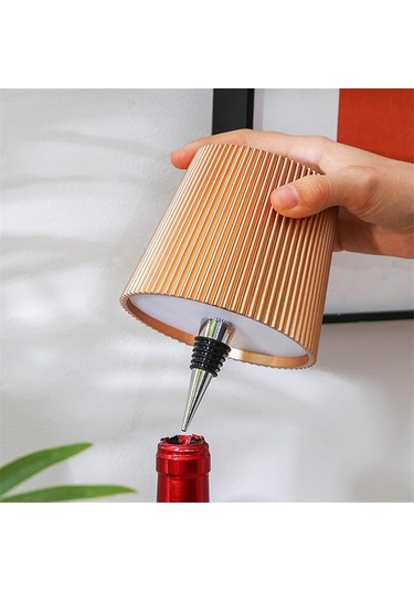 Xurunkeji Led Şarap Şişesi Kablosuz Şişe Abajuru Likör Şişeleri İçin 3 Renkli Kademesiz Kısılabilir Şarap Şişesi Işıkları Barlar İçin Altın Xurunkeji Led Şarap Şişesi Kablosuz Şişe Abajuru Likör Şişeleri İçin 3 Renkli Kademesiz Kısılabilir Şarap Şişesi Işıkları Barlar İçin Altın