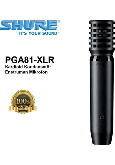 Shure Pga81-xlr Kardioid Kondansatör Enstrüman Mikrofon