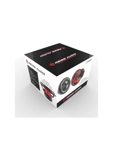 Reiss 30cm Bass - Reiss Rs-rx12 Çift Bobin 2000w 600rms Subwoofer 30cm - 4 + 4 Ohm Profesyonel Bass