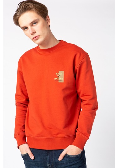 Vigoss Erkek Sweatshırt 62143-30034 - Tarçın