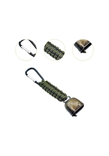 Yeşil Uyarı Çan Ve Anahtar Bağcısı Yeşil