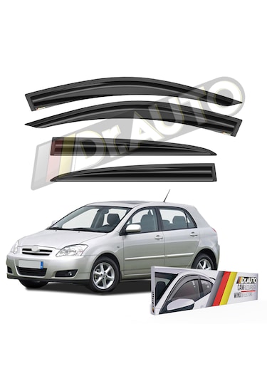 Toyota Corolla Hb 2002-2007 Cam Rüzgarlığı 4'lü