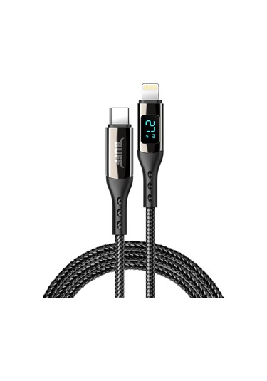 Buff Bl73 27w Type-c To Lightning 1.2m 3a Pd Dijital Ekranlı Da