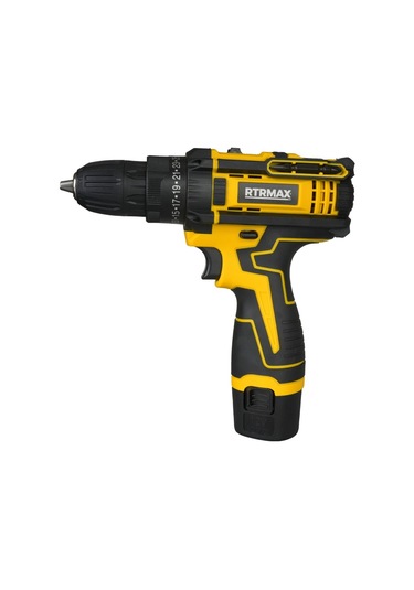 Rtrmax RTM340 26 NM 2 x 2 1.5 Ah Çift Akü X-lion Şarjlı Matkap - Akü Dahil