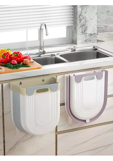 Kapıya Asılabilir Katlanabilir 3 Litre Kova 199614405 Beyaz