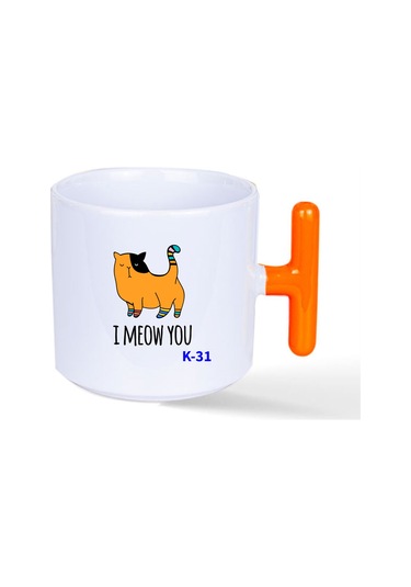 Kedili Turuncu T Kupa, Hediyelik Kupa K Serisi 100 Model