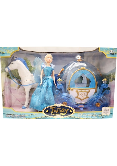 Sesli Ve Müzikli At Arabası Ve Prenses Sofia Bebek