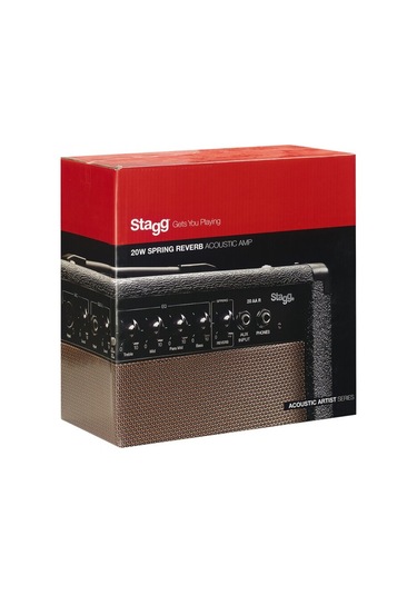 Stagg 20 Aa R Eu Akustik Girat Amfisi