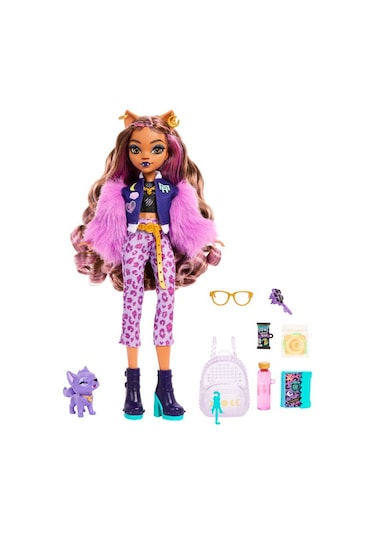 Monster High Acayip Havalı Arkadaşlar - Clawdeen