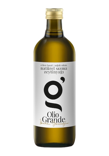 Olio Grande Erken Hasat Soğuk Sıkım Zeytinyağı 1 L