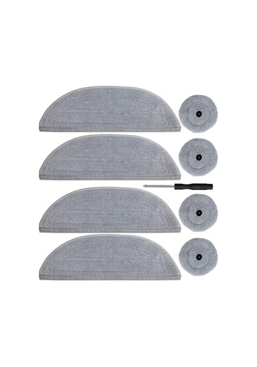 Youmex Roborock S8 Max Ultra Robot Süpürge Aksesuarları: G20s Ana Fırça, Yan Fırça, Filtre Ve Bezi Seti