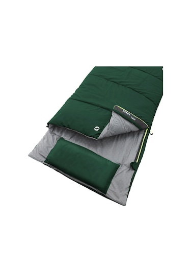 Outwell Freeway Single -16 C Geniş Uyku Tulumu Gri - Yeşil