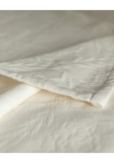 Madame Coco Floralies Çift Kişilik Yatak Örtüsü Yo0000000031çift Kişilik-beyaz Beyaz