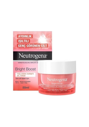 Neutrogena Bright Boost Yaşlanma Karşıtı Jel Krem 50  ML