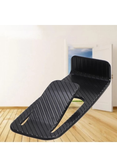 Porsima 3'lü Yapışkanlı Kapı Stoperi Plastik Kapı Altı Takozu