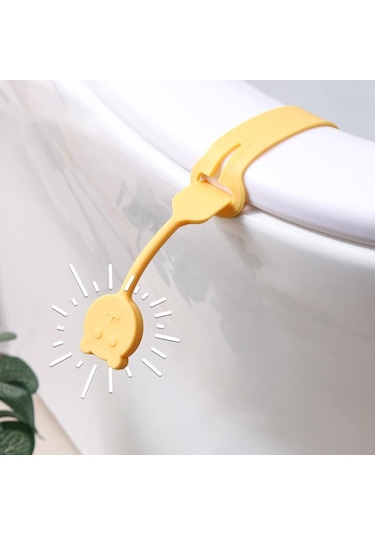 Yeşil Taşınabilir Tuvalet Kapağı Kaldırıcı Klozet Kapağı Kaldırma Tuvalet Kapağı Koluna Dokunmaktan Kaçının