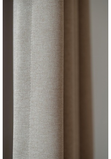 Olea 140x270 Cm 2 Adet Fon Perde Gri