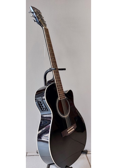 Masterwork Usb Girişli Ekolayzırlı Elektro Akustik Gitar (Siyah)