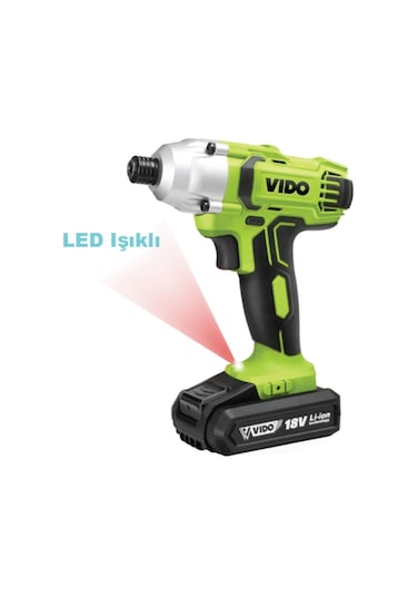 Vido Wd040410180 18v Li-lon Akülü Darbeli Vidalama