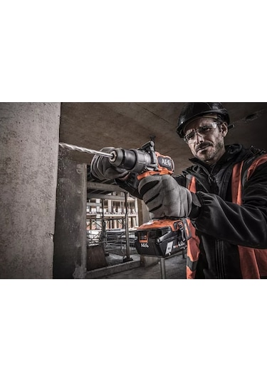 AEG BSB 18C3BL-502C Kömürsüz 5ah Çift Akülü Darbeli Matkap - T4935478939