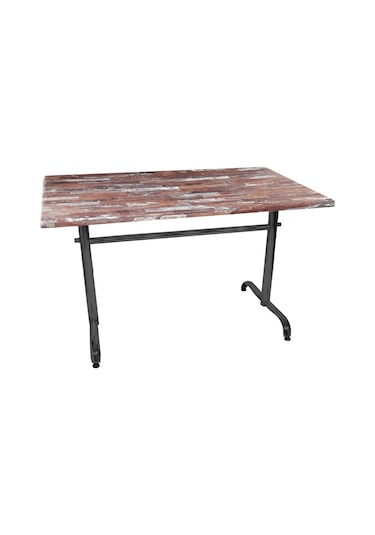 Bey Mobilya 520892371 Valerya Werzalit Mutfak Masası 80 x 140 Esb - Siyah