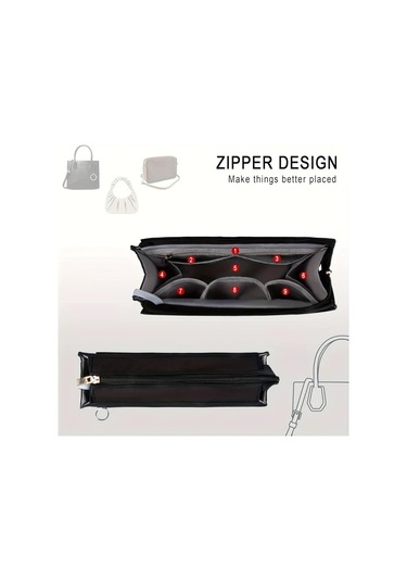 Fochsia Kakıç Renkli Yıkanabilir Çanta 3 Stil Seçenekli Çok Cepli Naylon Saklama Çantası Gümüş Eskitme