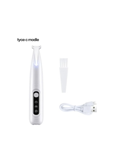 Yeni Köpek Paw Giyotin Led Işık İle Tamamen Su Geçirmez Pet Saç