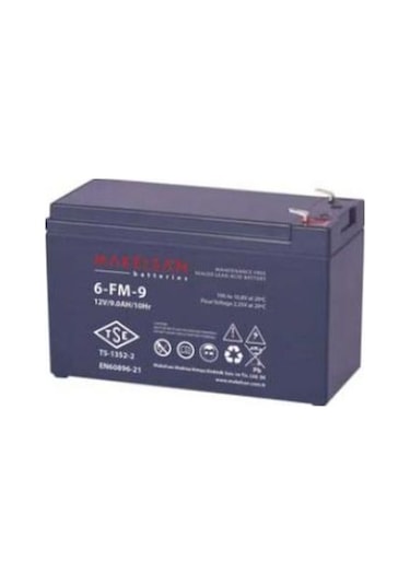 MAKELSAN 12V 9AH TSE BELGELI Kuru TIP AKU (MA00009LEMKLR00)